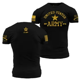 Army Est. 1775 T-Shirt - Black