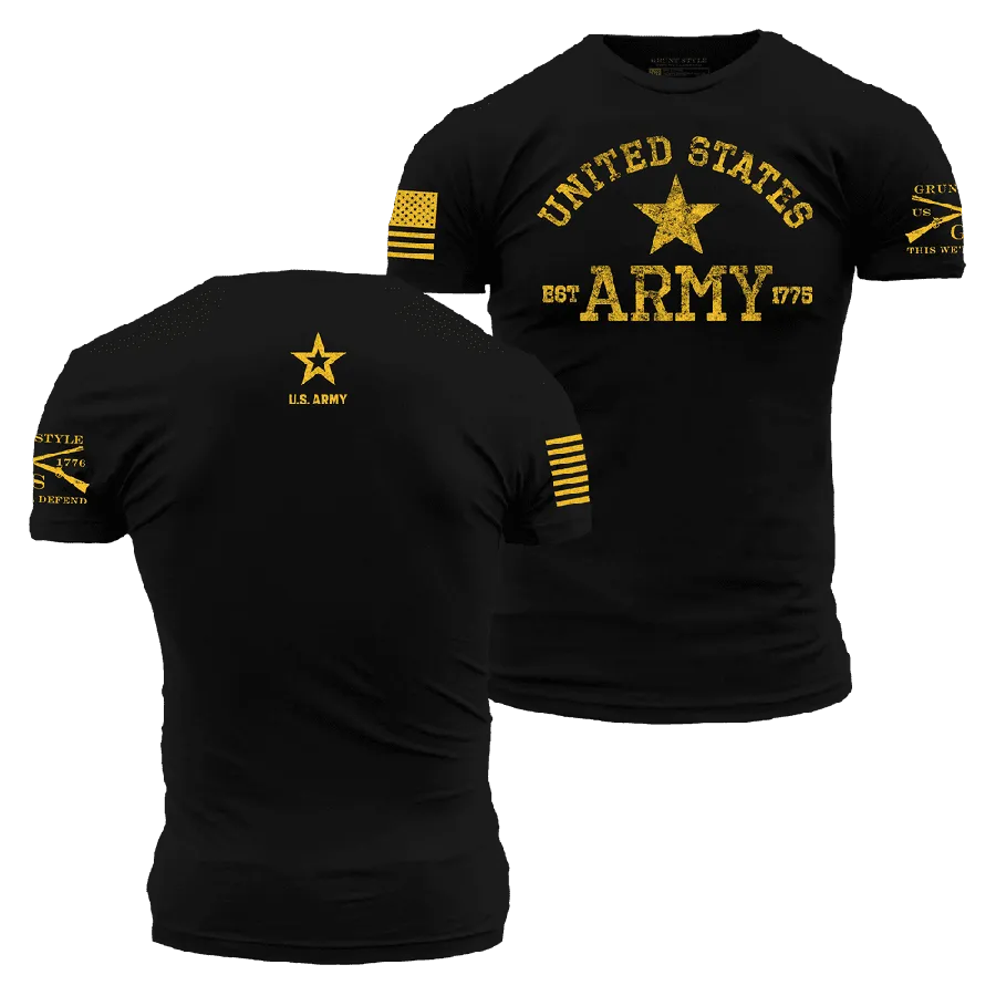 Army Est. 1775 T-Shirt - Black