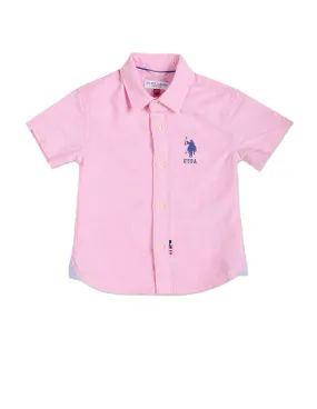 Boys Oxford Solid Shirt