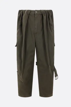 cotton balloon cargo trousers