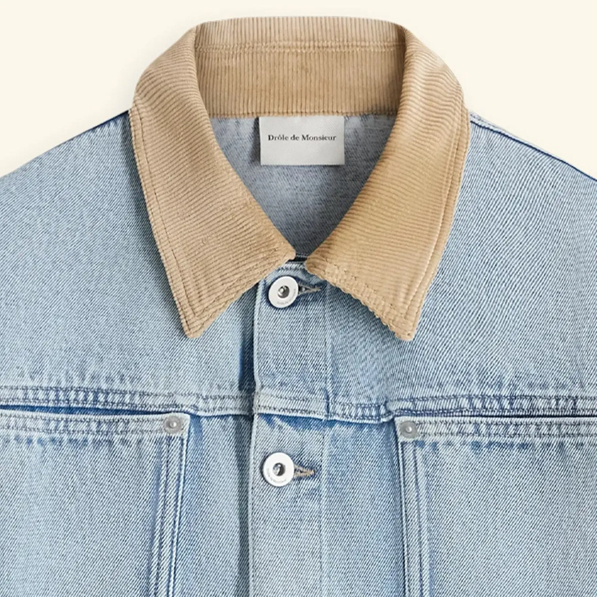 Drole De Monsieur Mens Denim Jacket