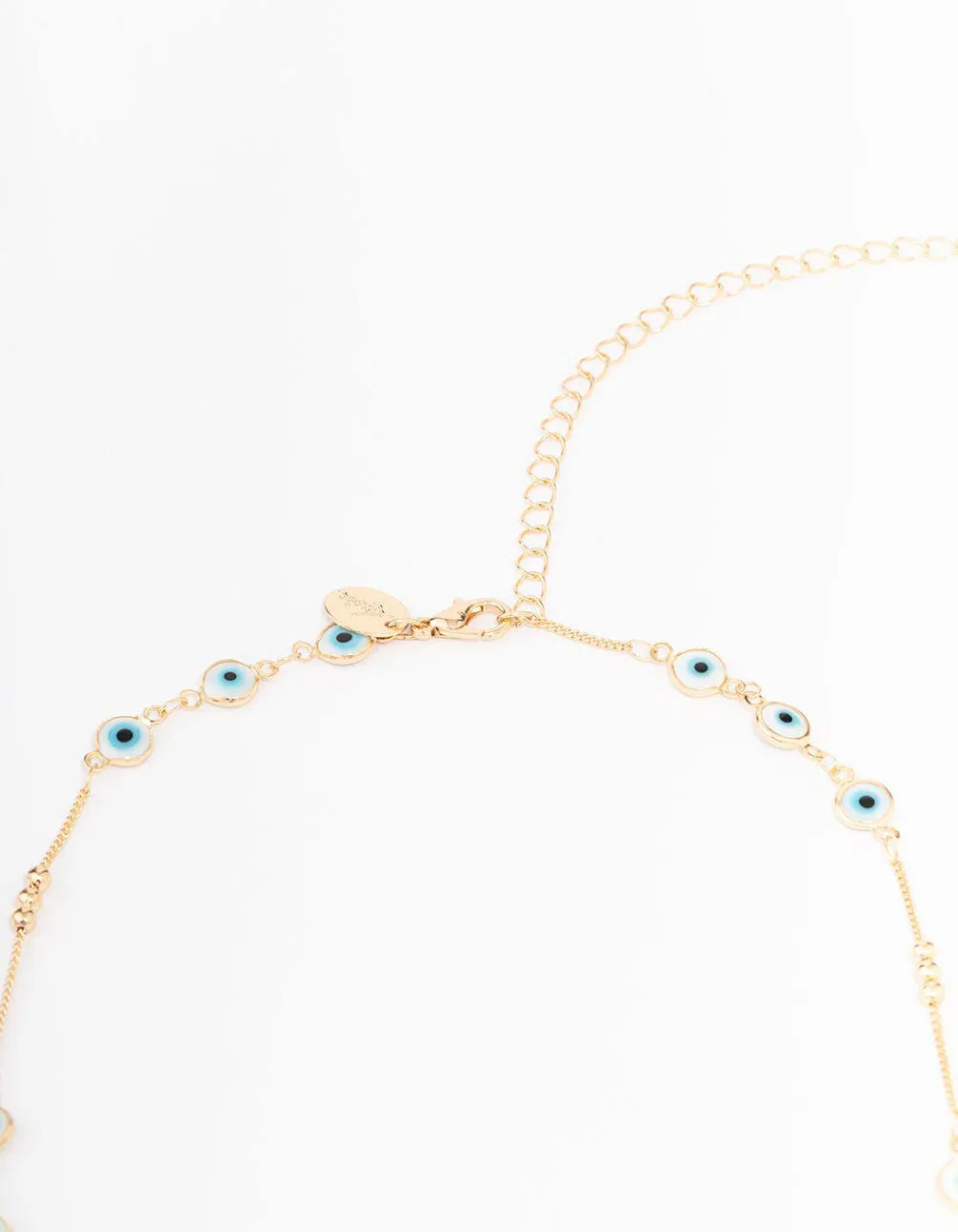 Gold Evil Eye Beaded Waist Chain