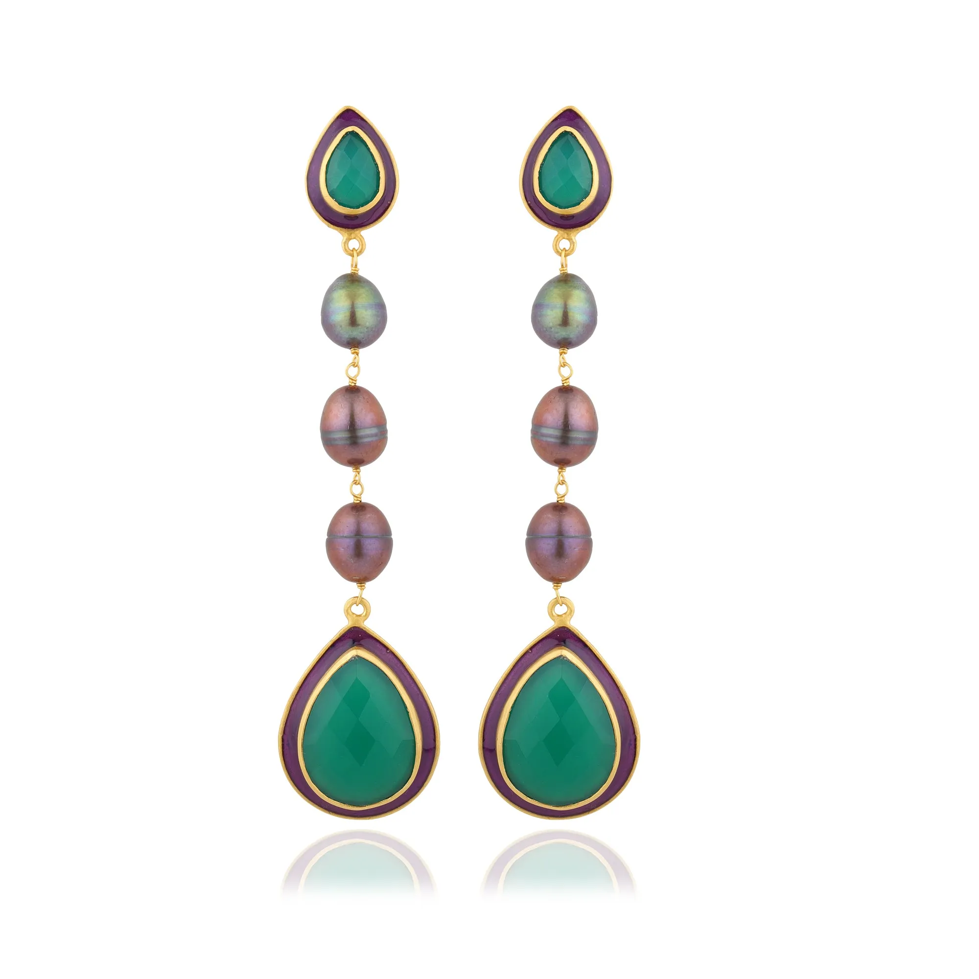 Jaipur Long Earrings