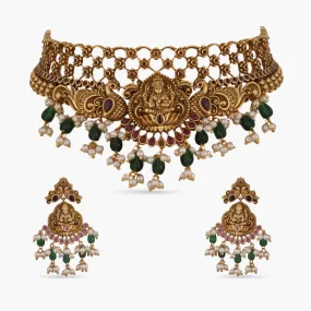 Keeka Antique Temple Choker Set