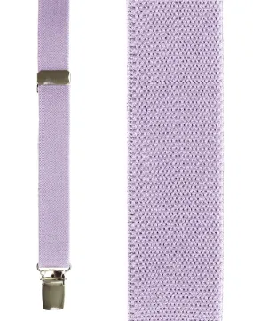 Kids Lilac Oxford Suspenders