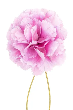 Life-Size Pale Pink Carnation Boutonnière Flower