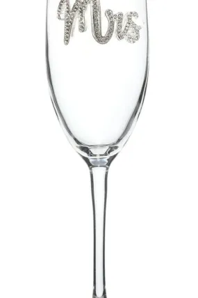 Mrs. Champagne Flute