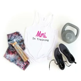 Mrs. In Training Racer back Tee