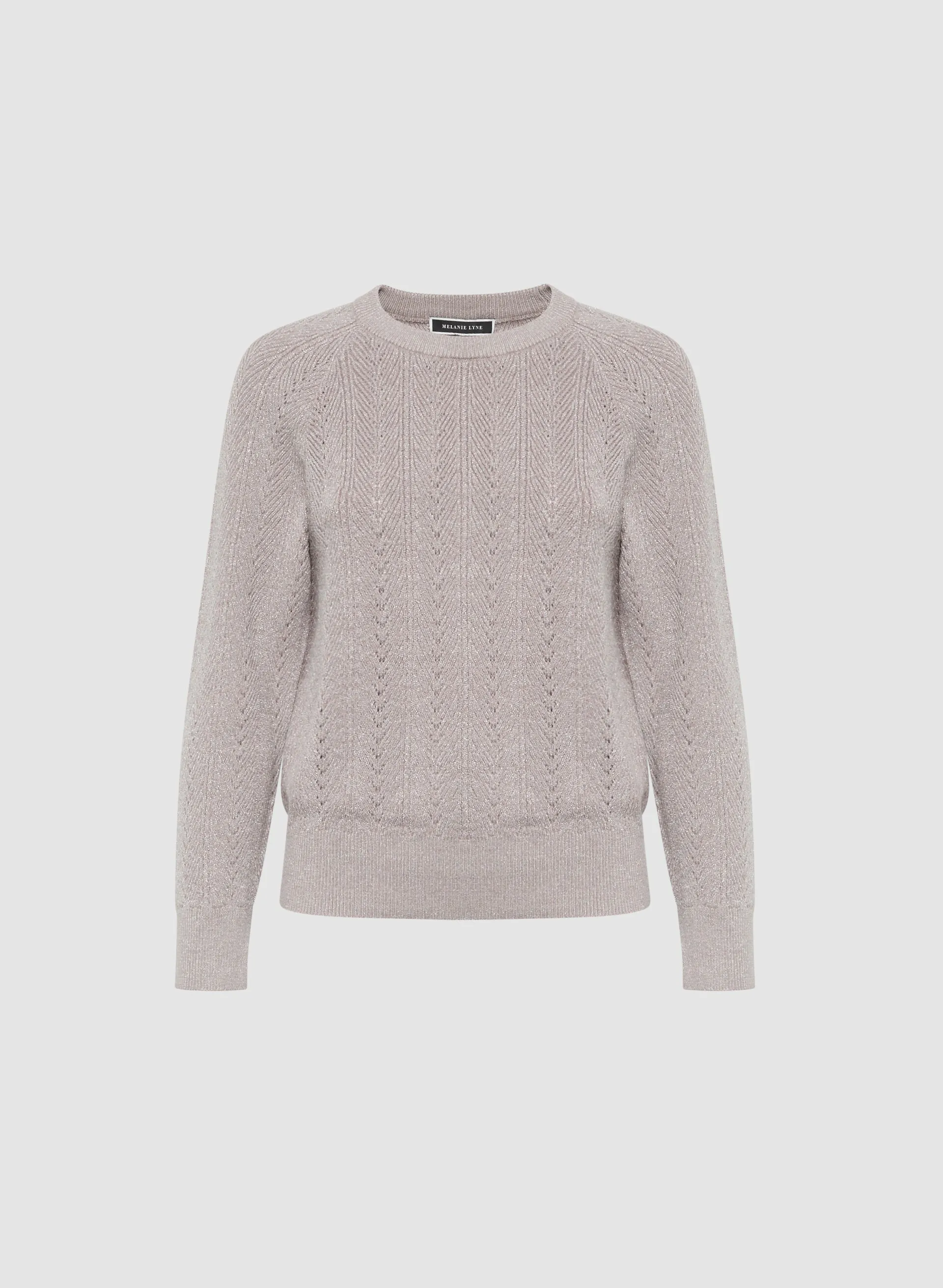 Pointelle Knit Sweater