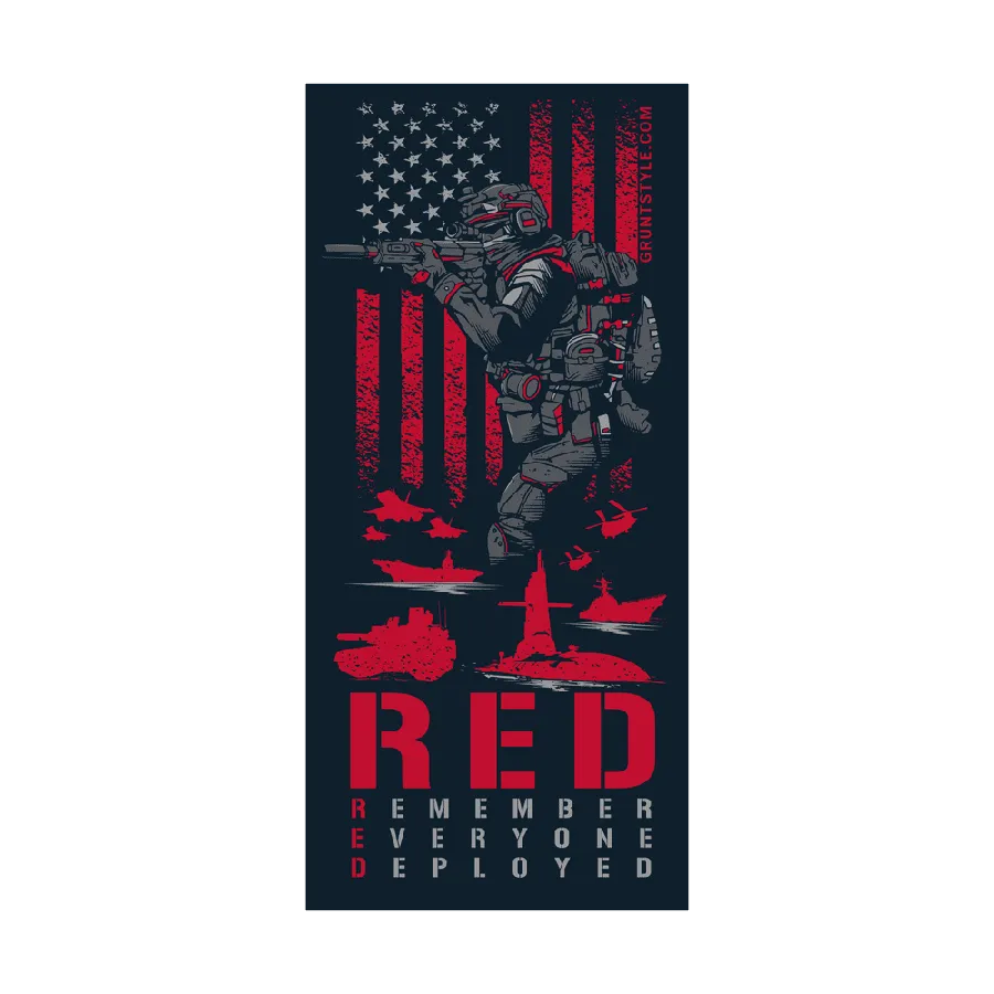 RED Friday Sticker