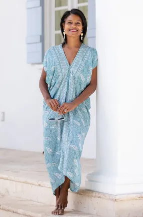 Santorini Kaftan / Sea Mist