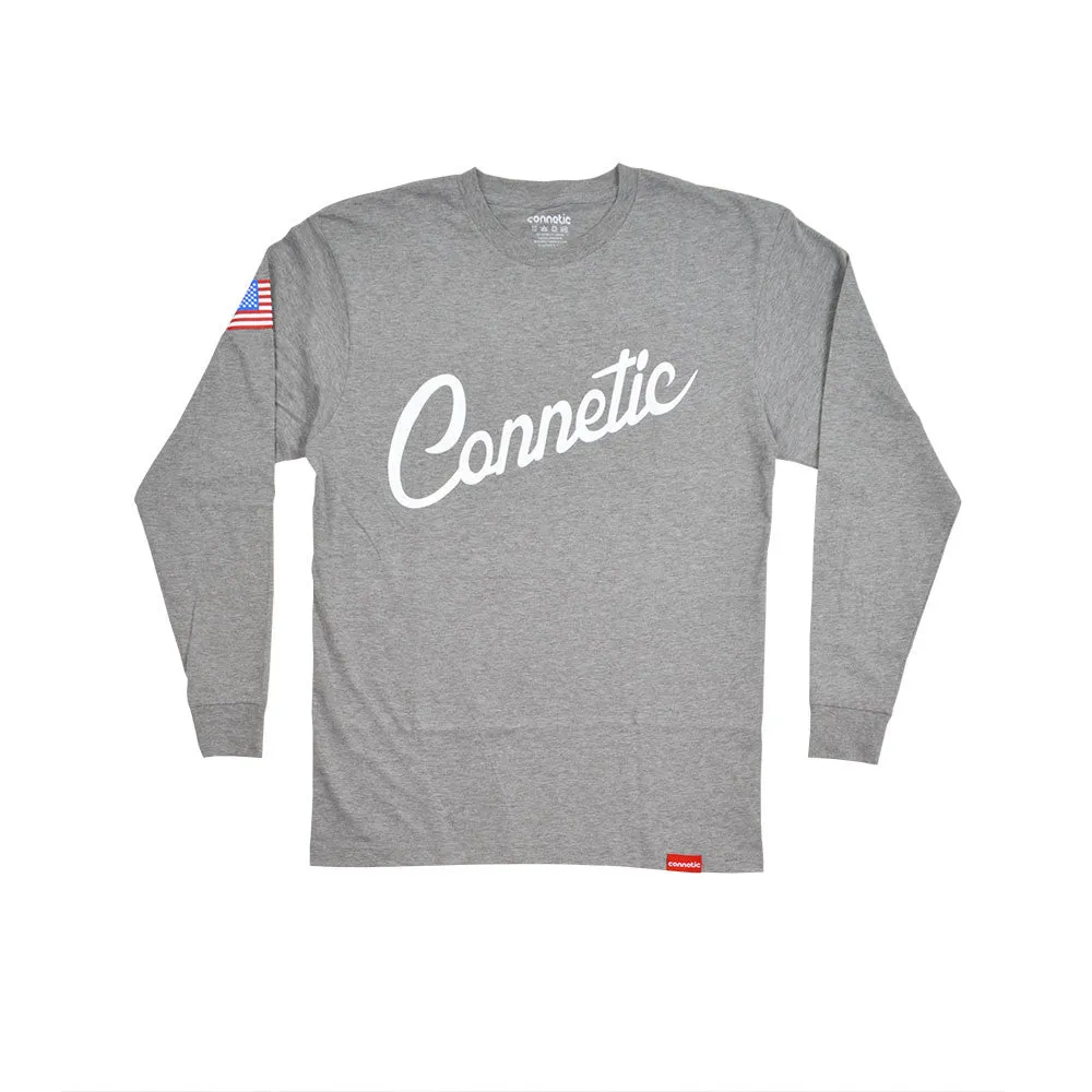 Script Long Sleeve Tee