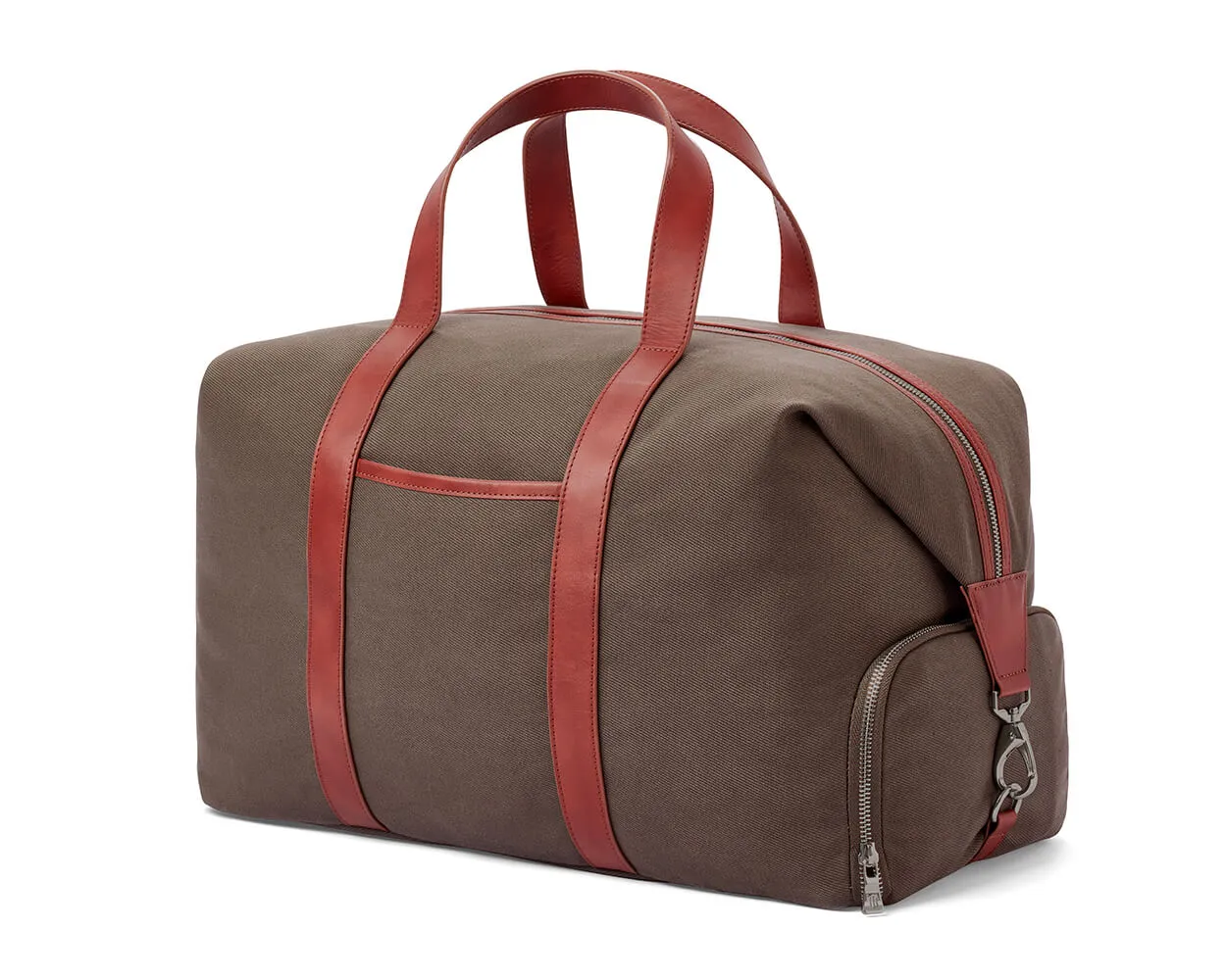 The Byers Duffel Bag Cotton Twill: Scotch Green