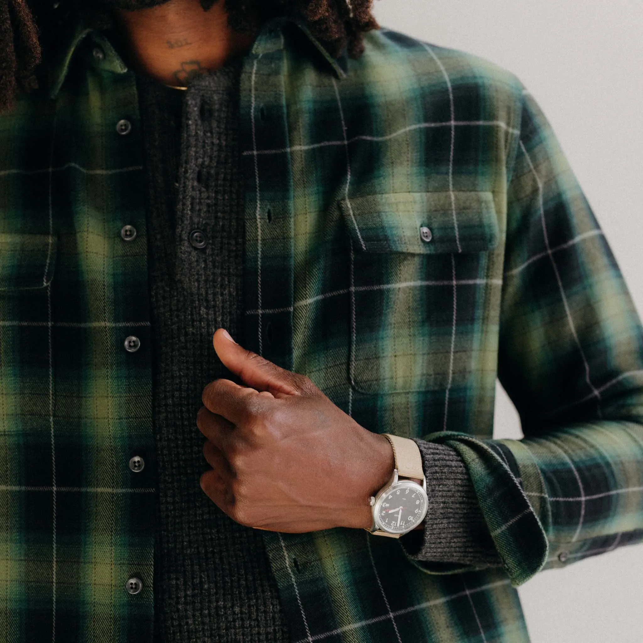 The Yosemite Shirt in Twilight Plaid