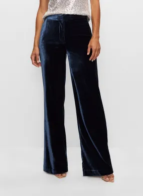 Velour Wide Leg Pants