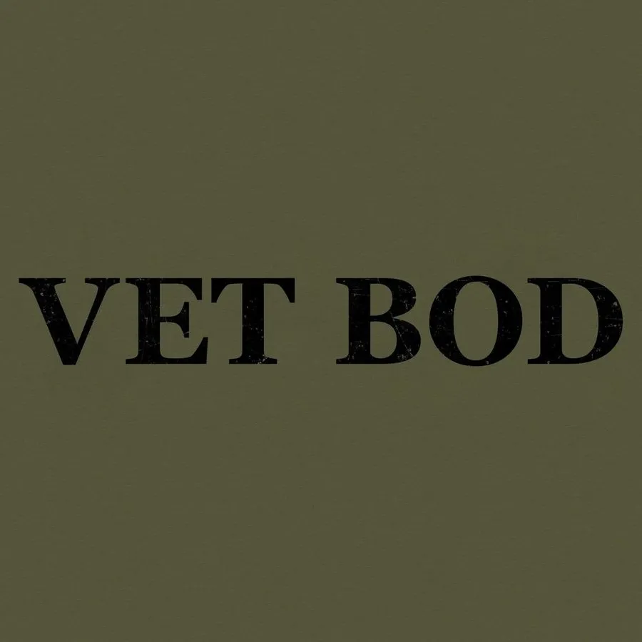 Women's Vet Bod Boyfriend Fit T-Shirt - Military Green